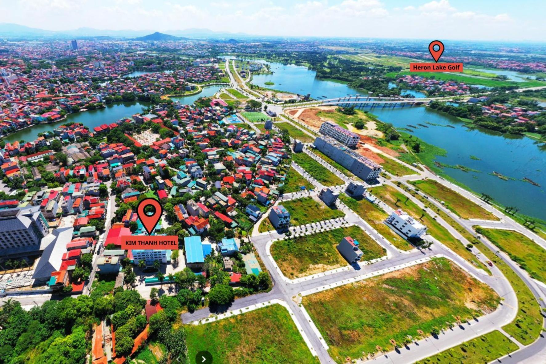 Kim Thanh Hotel, Vinh Phuc - Near Heron Lake Golf, Dam Vac Vinh Yen Exteriör bild